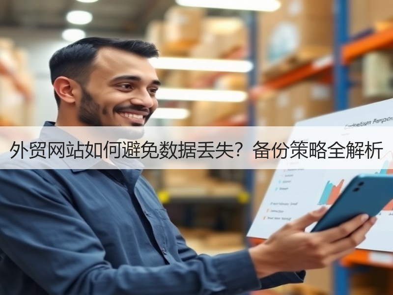 外贸网站如何避免数据丢失？备份策略全解析
