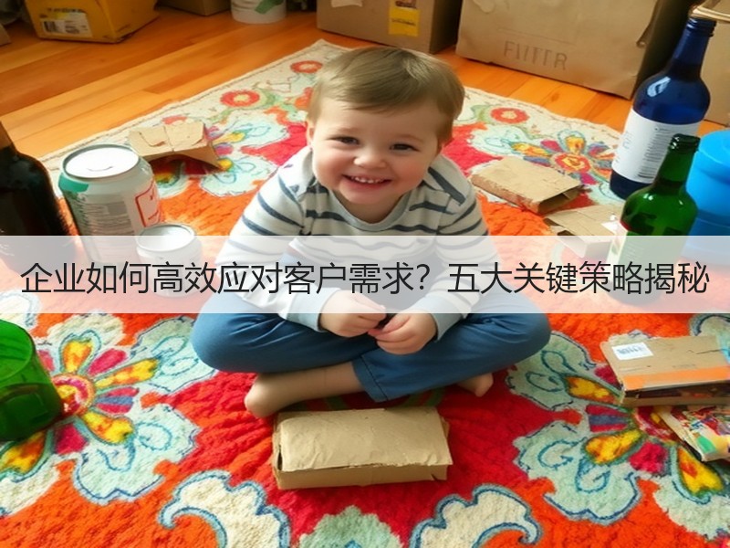 企业如何高效应对客户需求？五大关键策略揭秘