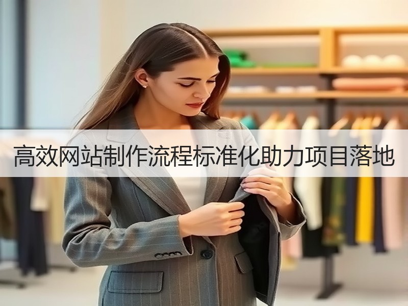 高效网站制作流程标准化助力项目落地