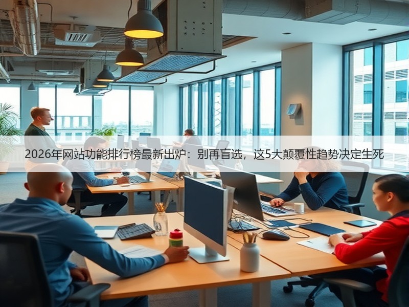 2026年网站功能排行榜最新出炉：别再盲选，这5大颠覆性趋势决定生死