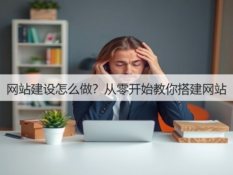 网站建设怎么做？从零开始教你搭建网站