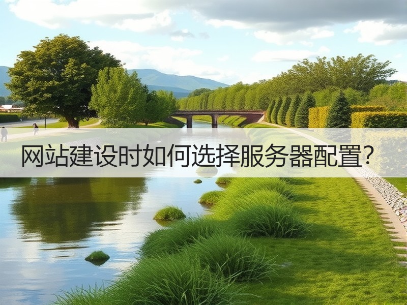 网站建设时如何选择服务器配置？