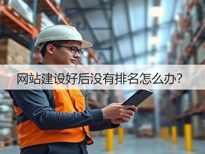 网站建设好后没有排名怎么办？