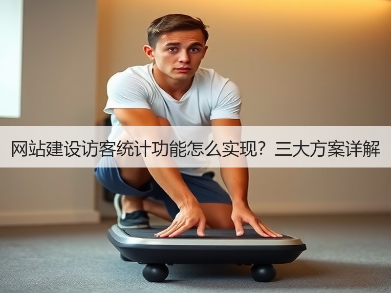 网站建设访客统计功能怎么实现？三大方案详解