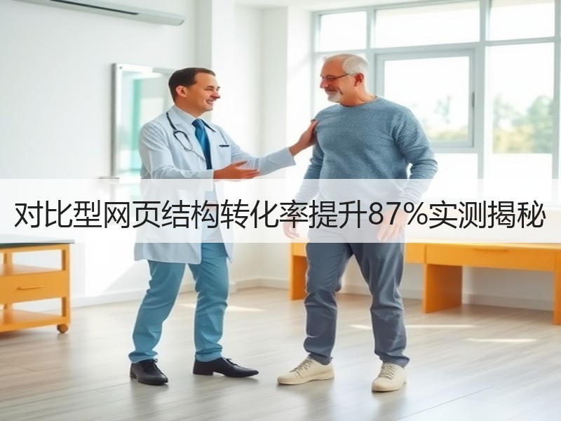 对比型网页结构转化率提升87%实测揭秘