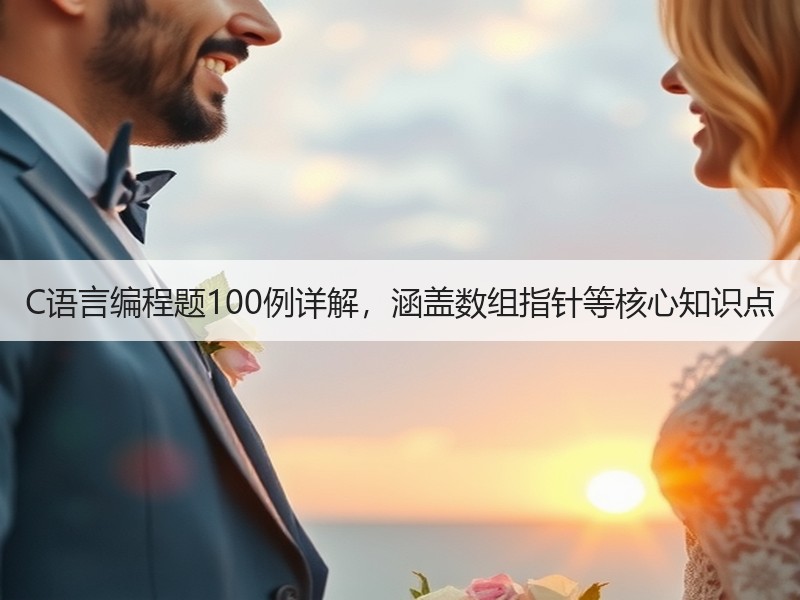 C语言编程题100例详解，涵盖数组指针等核心知识点