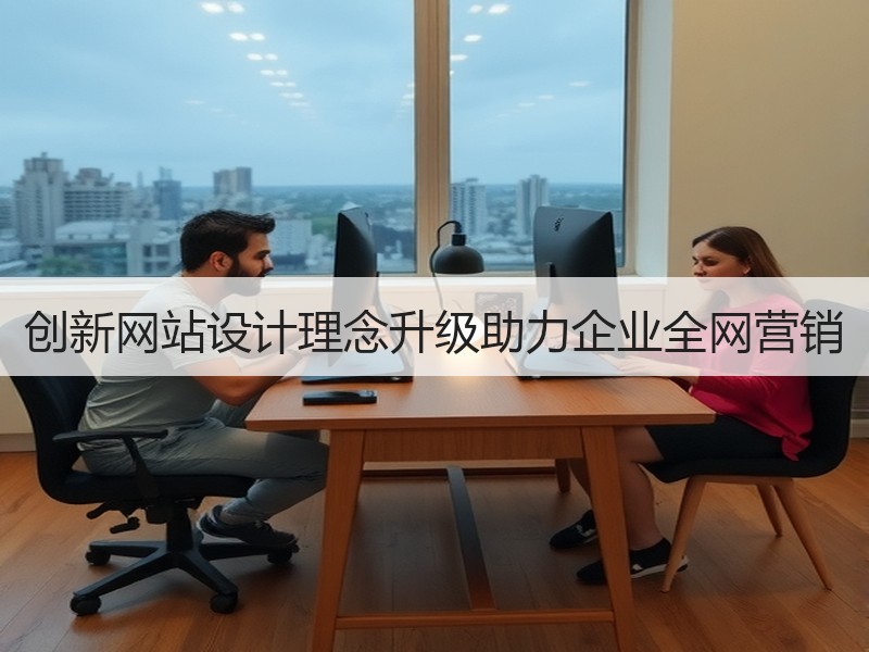 创新网站设计理念升级助力企业全网营销