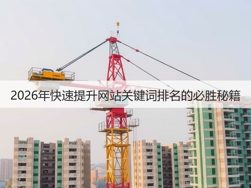 2026年快速提升网站关键词排名的必胜秘籍