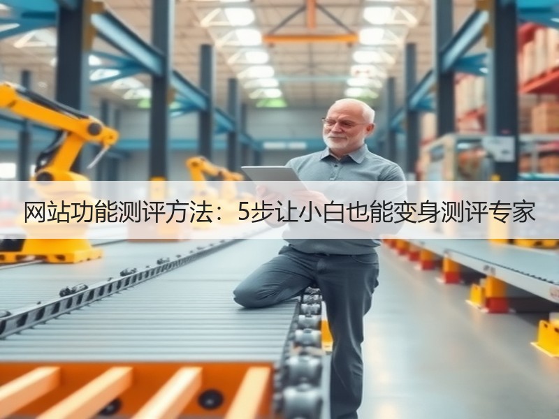 网站功能测评方法：5步让小白也能变身测评专家