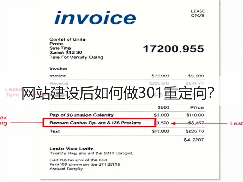 网站建设后如何做301重定向？