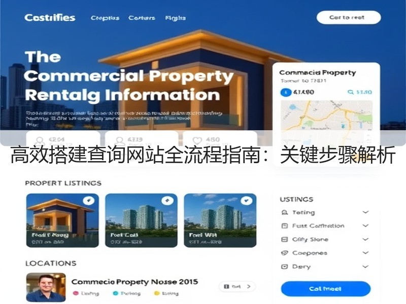 高效搭建查询网站全流程指南：关键步骤解析