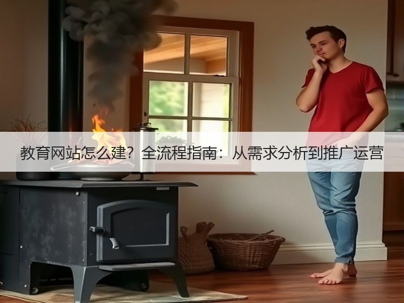 教育网站怎么建？全流程指南：从需求分析到推广运营