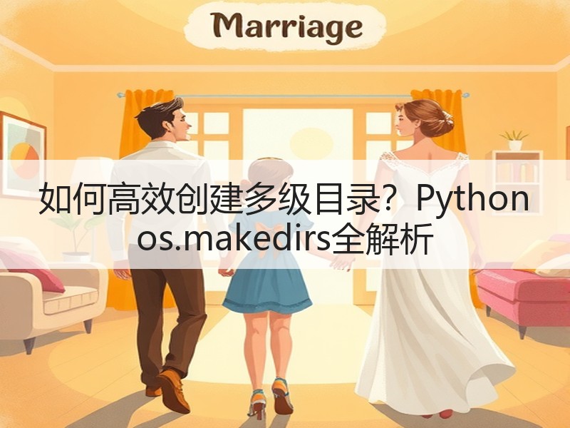 如何高效创建多级目录？Python os.makedirs全解析