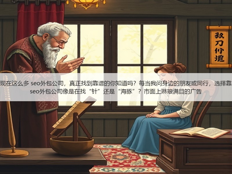 为什么现在这么多 seo外包公司，真正找到靠谱的你知道吗？每当我问身边的朋友或同行，选择靠谱吗的 seo外包公司像是在找