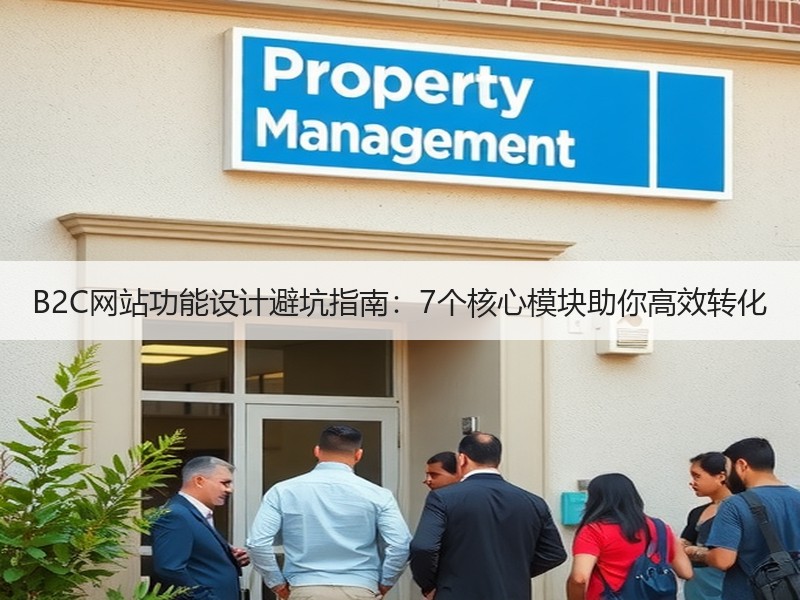 B2C网站功能设计避坑指南：7个核心模块助你高效转化