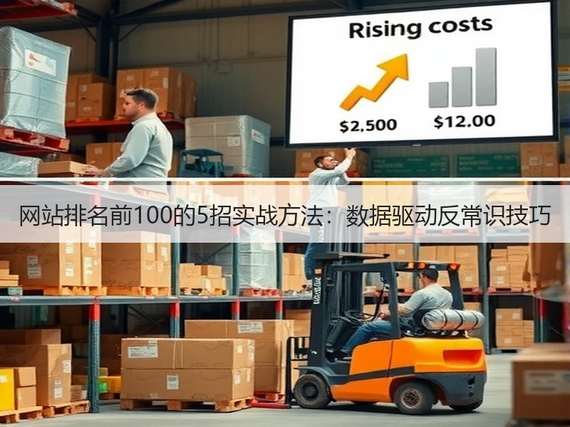 网站排名前100的5招实战方法：数据驱动反常识技巧