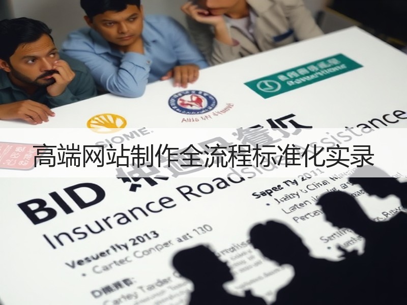 高端网站制作全流程标准化实录