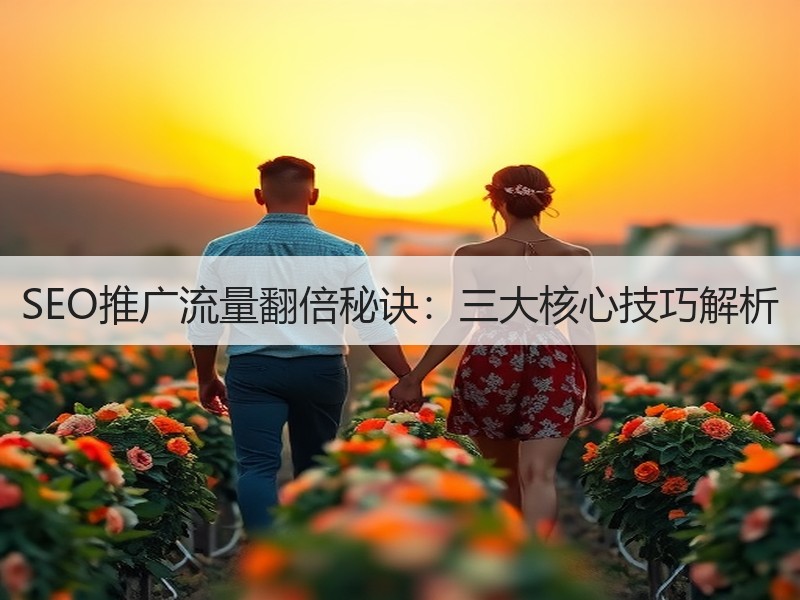 SEO推广流量翻倍秘诀：三大核心技巧解析