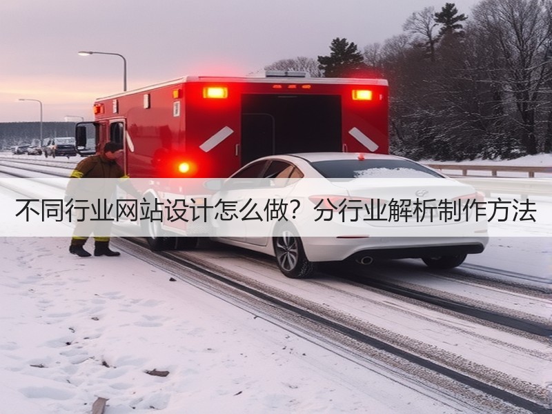 不同行业网站设计怎么做？分行业解析制作方法