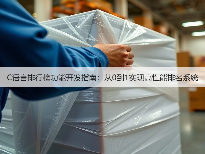 C语言排行榜功能开发指南：从0到1实现高性能排名系统