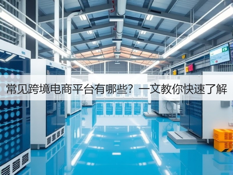 常见跨境电商平台有哪些？一文教你快速了解