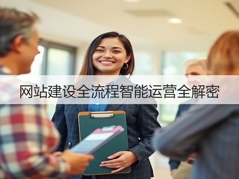 网站建设全流程智能运营全解密