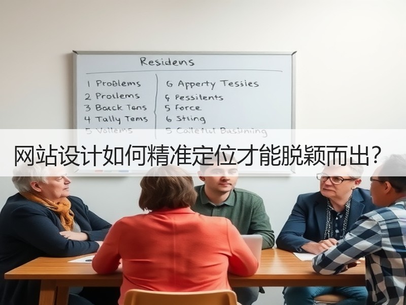 网站设计如何精准定位才能脱颖而出？