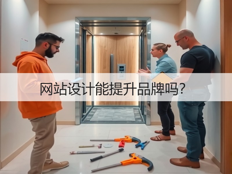 网站设计能提升品牌吗？