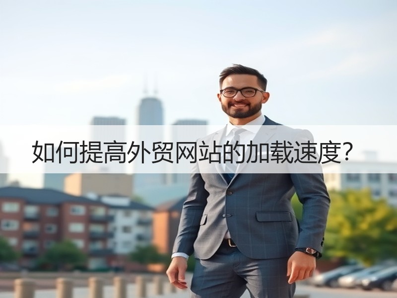 如何提高外贸网站的加载速度？