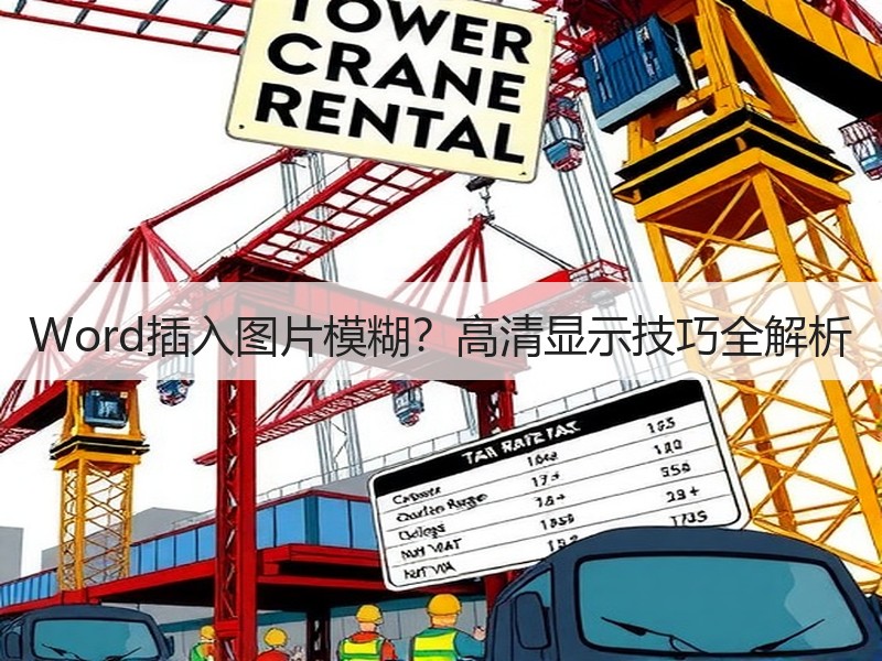 Word插入图片模糊？高清显示技巧全解析