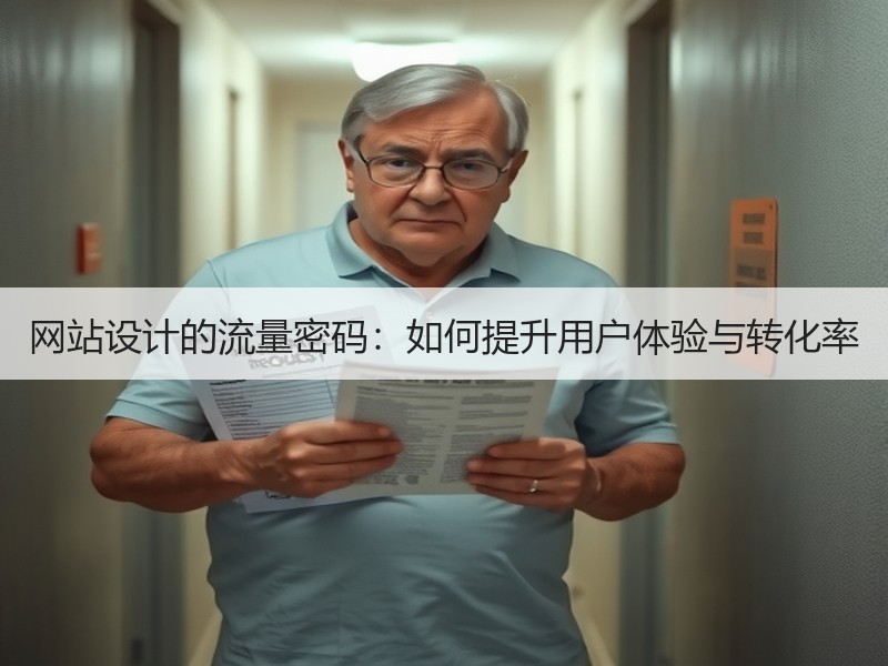 网站设计的流量密码：如何提升用户体验与转化率