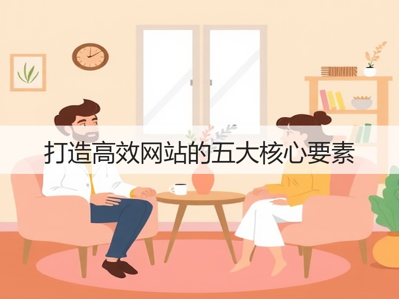 打造高效网站的五大核心要素