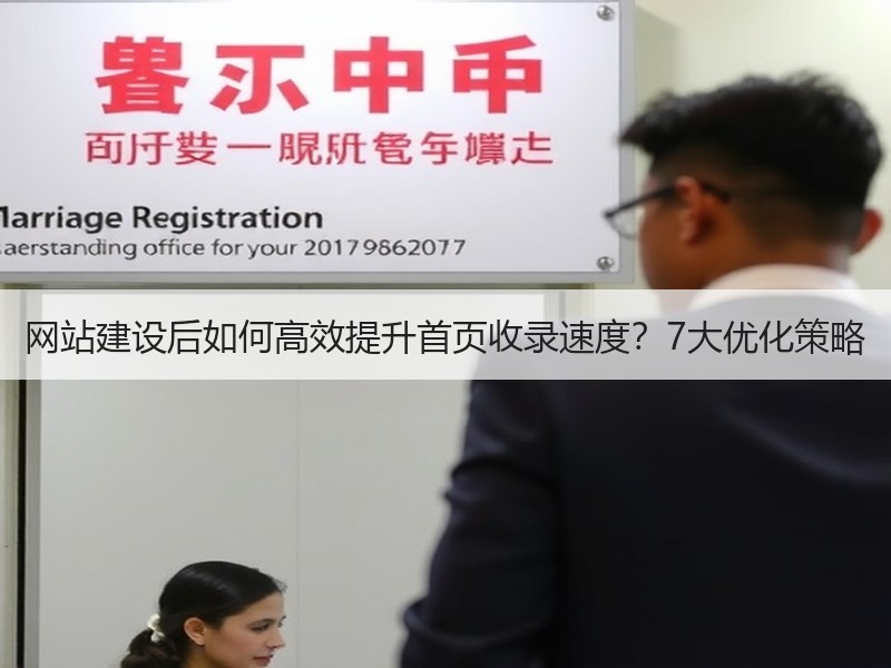 网站建设后如何高效提升首页收录速度？7大优化策略
