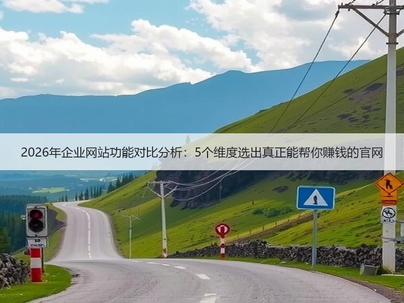 2026年企业网站功能对比分析：5个维度选出真正能帮你赚钱的官网