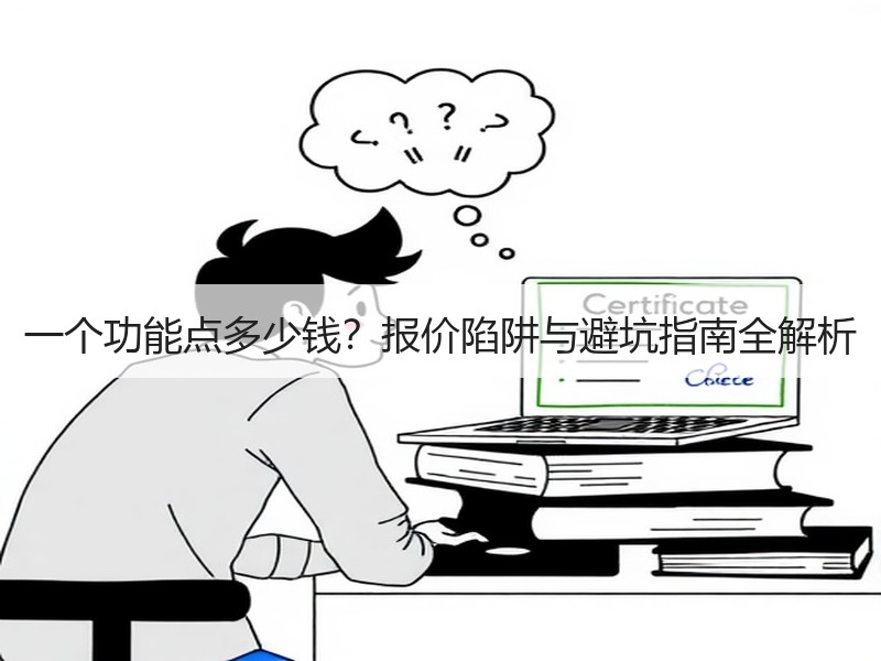 一个功能点多少钱？报价陷阱与避坑指南全解析