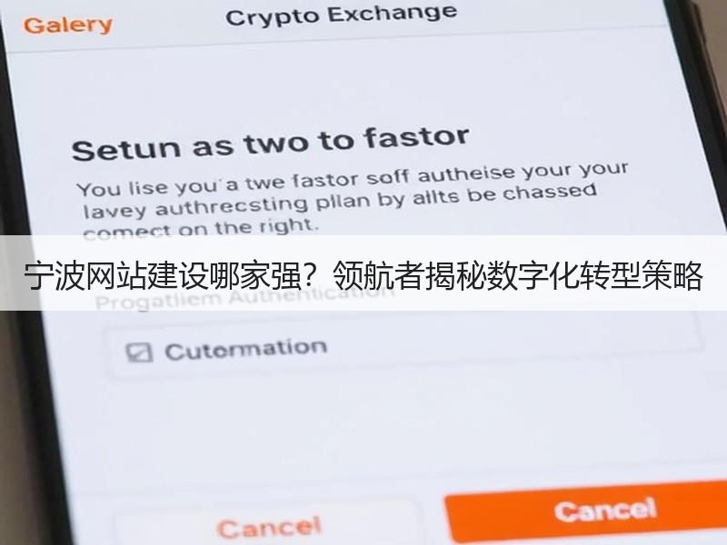 宁波网站建设哪家强？领航者揭秘数字化转型策略