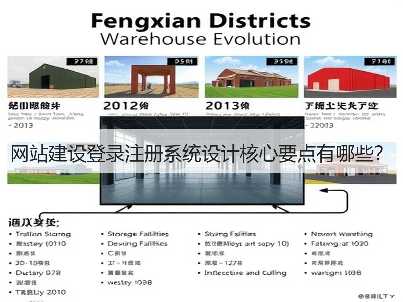 网站建设登录注册系统设计核心要点有哪些？