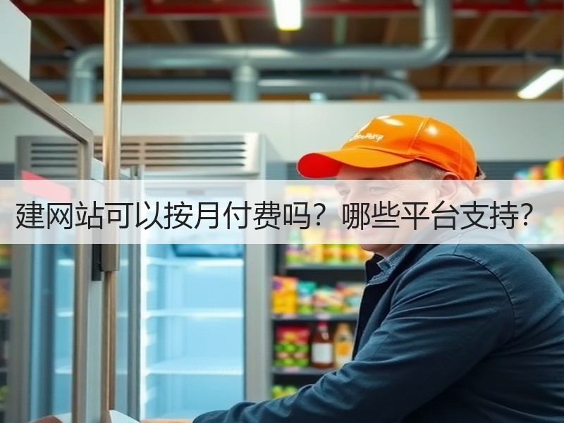建网站可以按月付费吗？哪些平台支持？