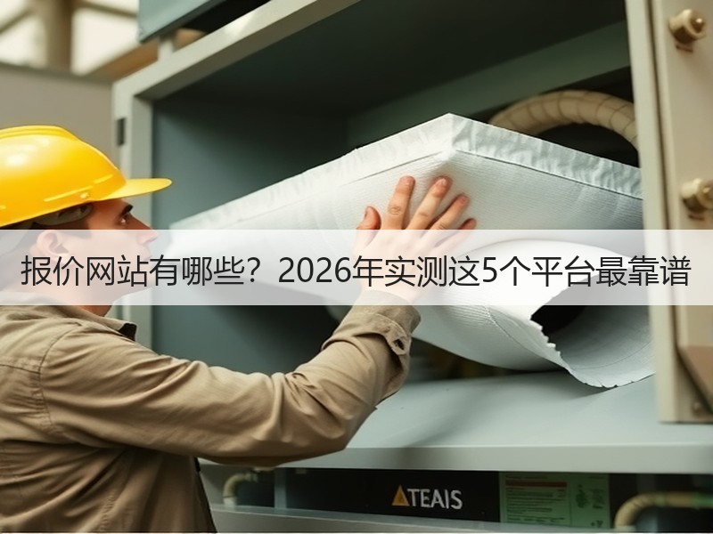 报价网站有哪些？2026年实测这5个平台最靠谱