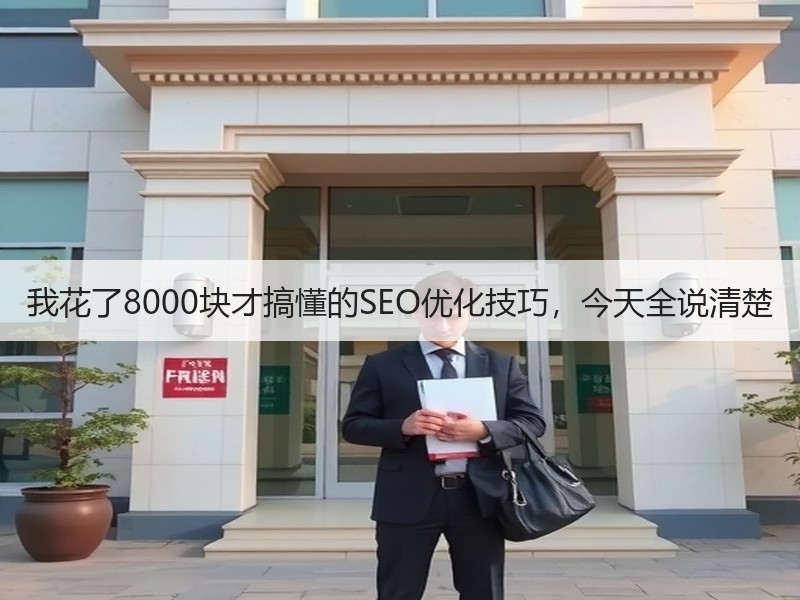 我花了8000块才搞懂的SEO优化技巧，今天全说清楚