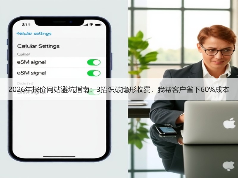 2026年报价网站避坑指南：3招识破隐形收费，我帮客户省下60%成本