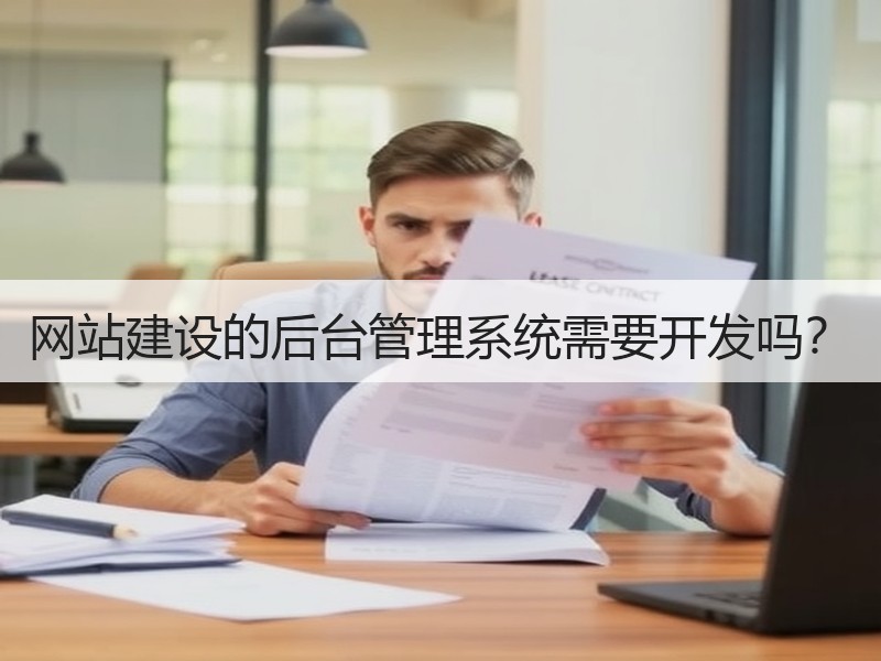 网站建设的后台管理系统需要开发吗？