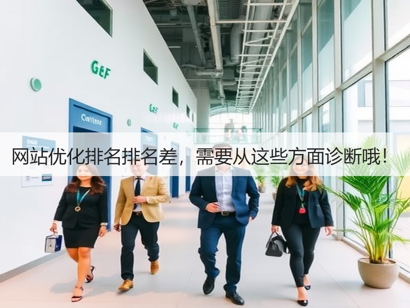 网站优化排名排名差，需要从这些方面诊断哦！