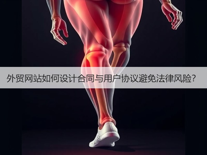 外贸网站如何设计合同与用户协议避免法律风险？