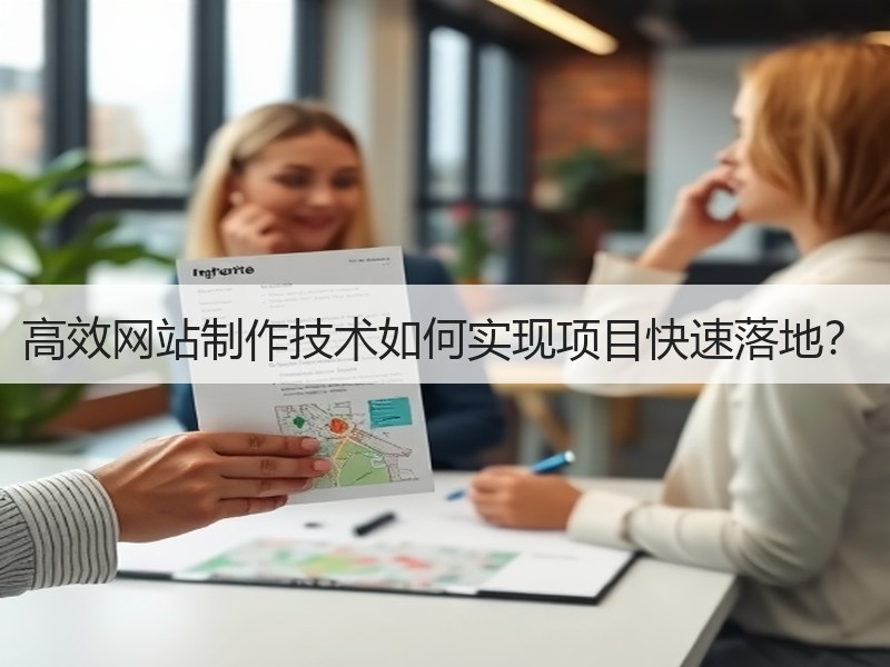高效网站制作技术如何实现项目快速落地？