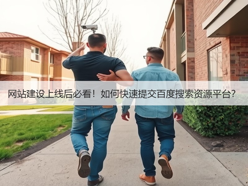 网站建设上线后必看！如何快速提交百度搜索资源平台？