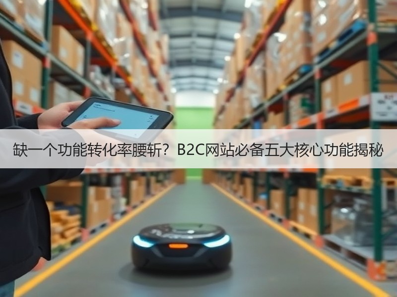 缺一个功能转化率腰斩？B2C网站必备五大核心功能揭秘