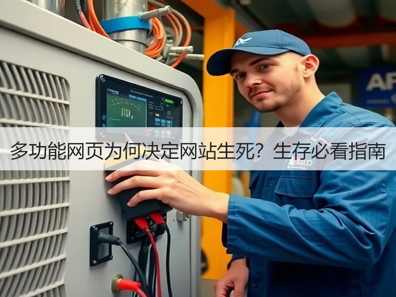多功能网页为何决定网站生死？生存必看指南