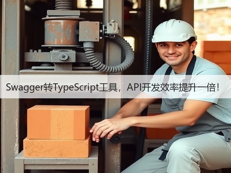 Swagger转TypeScript工具，API开发效率提升一倍！
