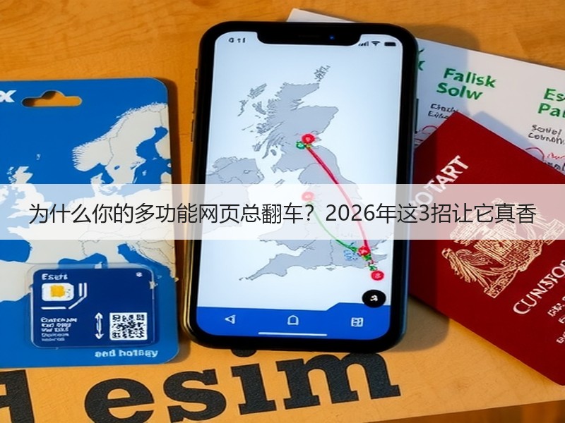 为什么你的多功能网页总翻车？2026年这3招让它真香